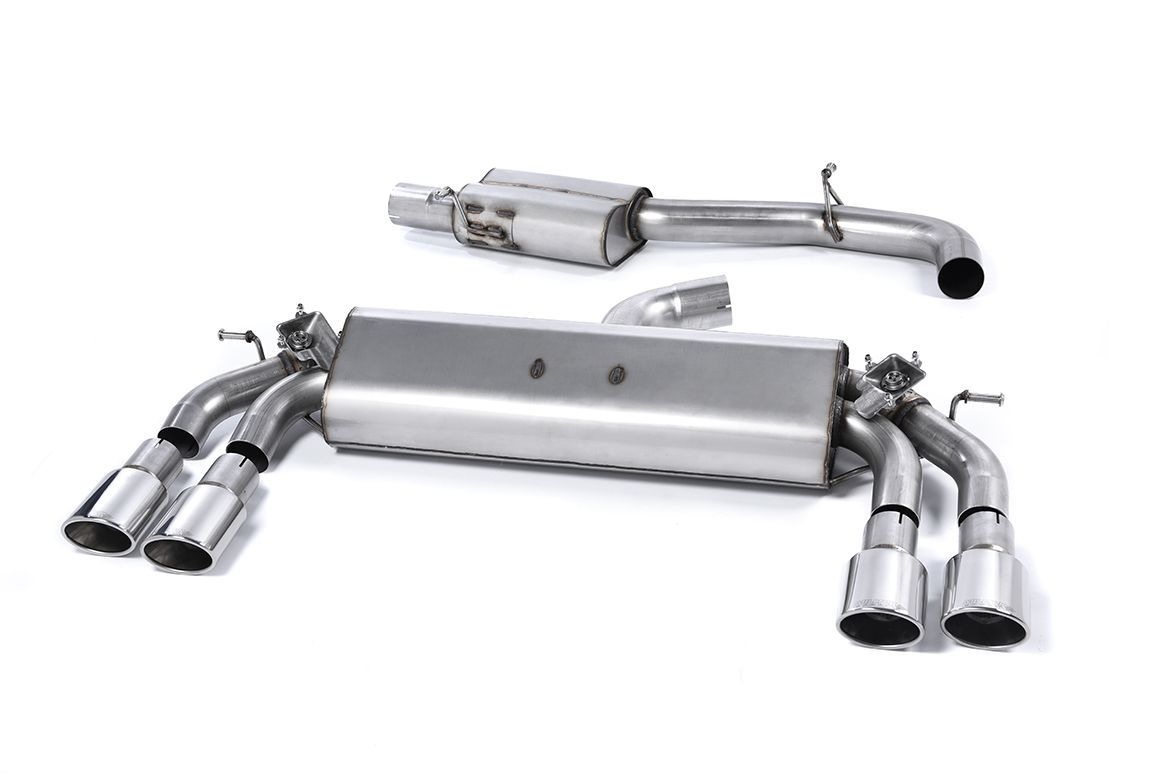 MillTek Audi 8V S3 Resonated Cat-Back Exhaust (Sportback) - ML Performance EU