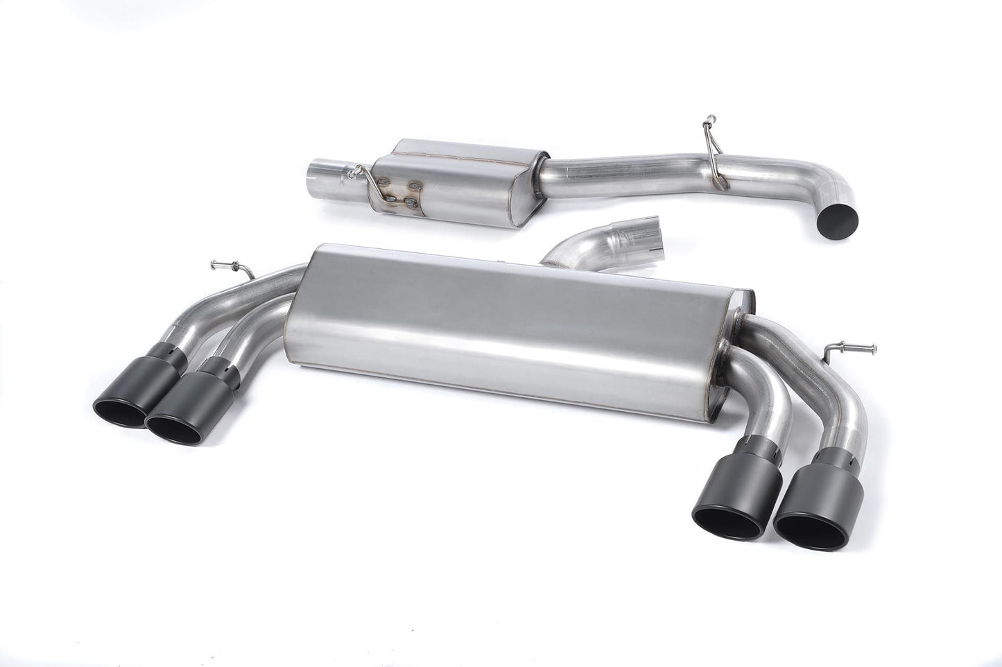 MillTek Audi 8V S3 Resonated Cat-Back Exhaust (Non-Valved) - ML Performance EU