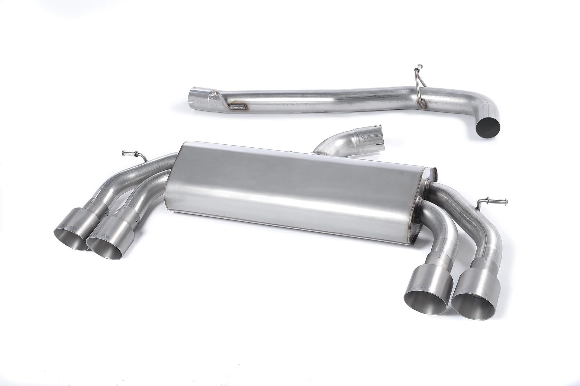 MillTek Volkswagen Golf MK7 R 2.0 TSI 300PS Cat-Back Exhaust - ML Performance EU