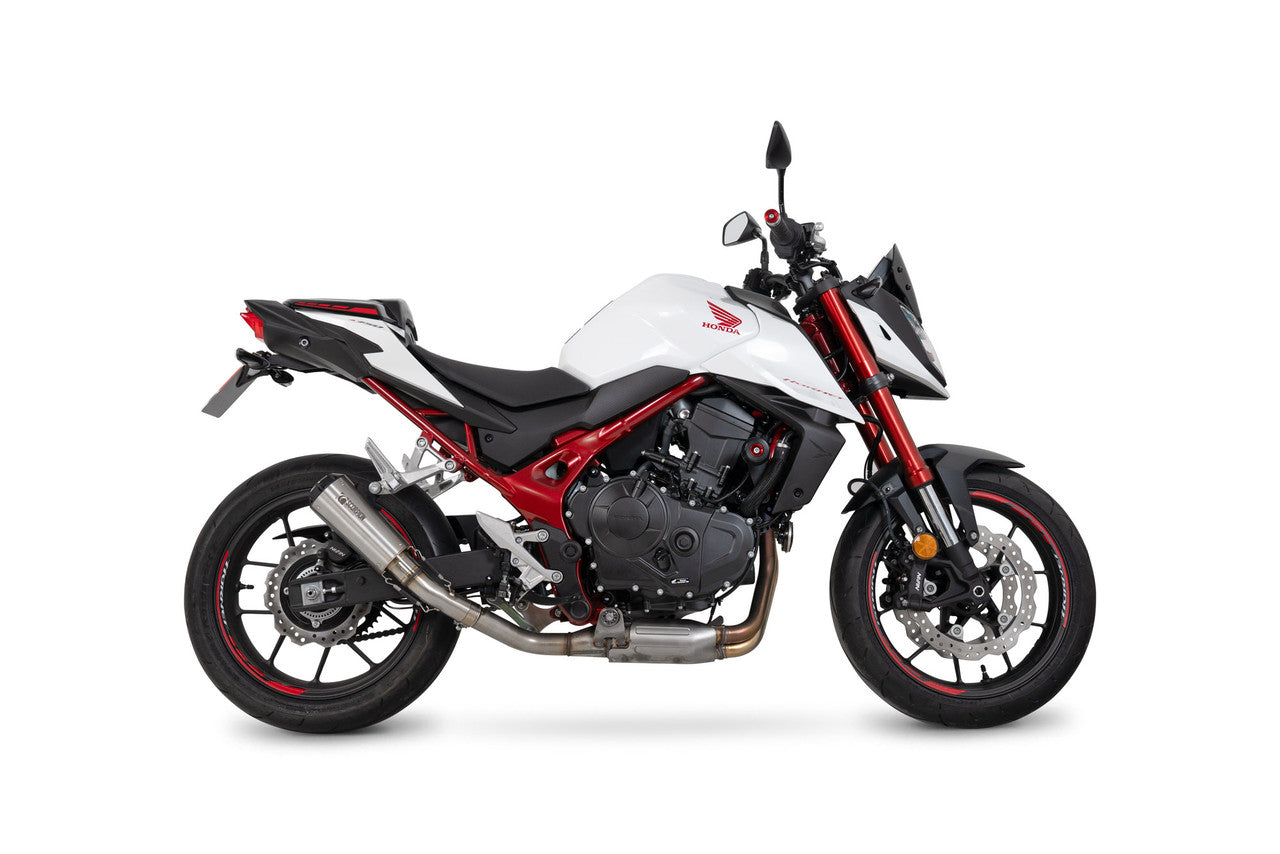 Scorpion PHA200SEO Red Power Slip-on Brushed Stainless Steel Sleeve CB750 Hornet - 2023