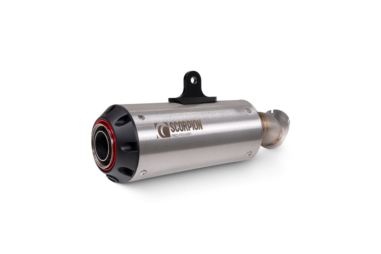 Scorpion PKA146SEO Red Power Slip-on Stainless Steel Sleeve ZX-4RR - 2023