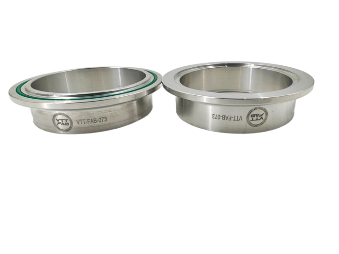 VTT-FAB-VBAND-ALUM VTT-FAB Aluminum V-Band Flanges / Complete Assemblies