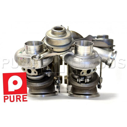 Pure Turbos BMW N54 Strage 2 Upgraded Hybrid Turbos (135i & 335i) - ML Performance EU