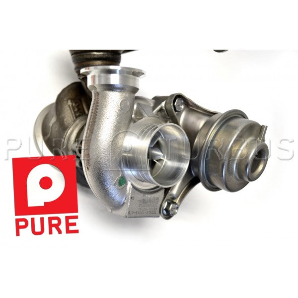 Pure Turbos BMW N54 Strage 2 Upgraded Hybrid Turbos (135i & 335i) - ML Performance EU