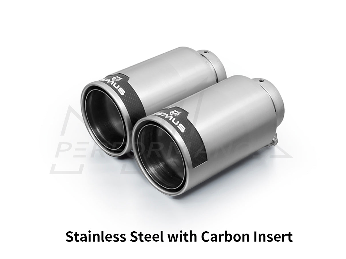 Remus BMWVW F80 F82 F87 Tailpipes (M2, M2 Competition, M3, M4 & MK7 Golf R) - Stainless Steel Chromed-ML Performance EU