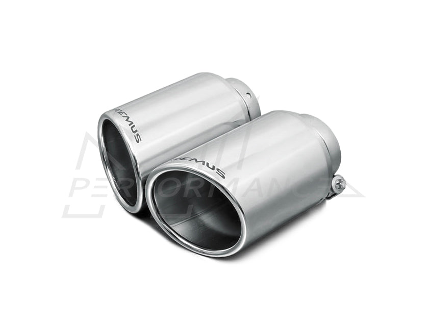Remus BMW Mini F54 F60 Carbon with Titanium Insert & Chrome Tailpipes (Cooper S Clubman & JCW ALL4) - ML Performance EU