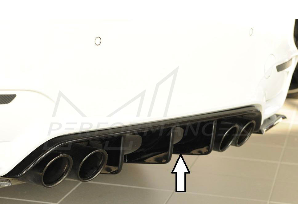 Rieger BMW F80 F82 F83 Rear Bumper Diffuser (M3 & M4) - ML Performance EU