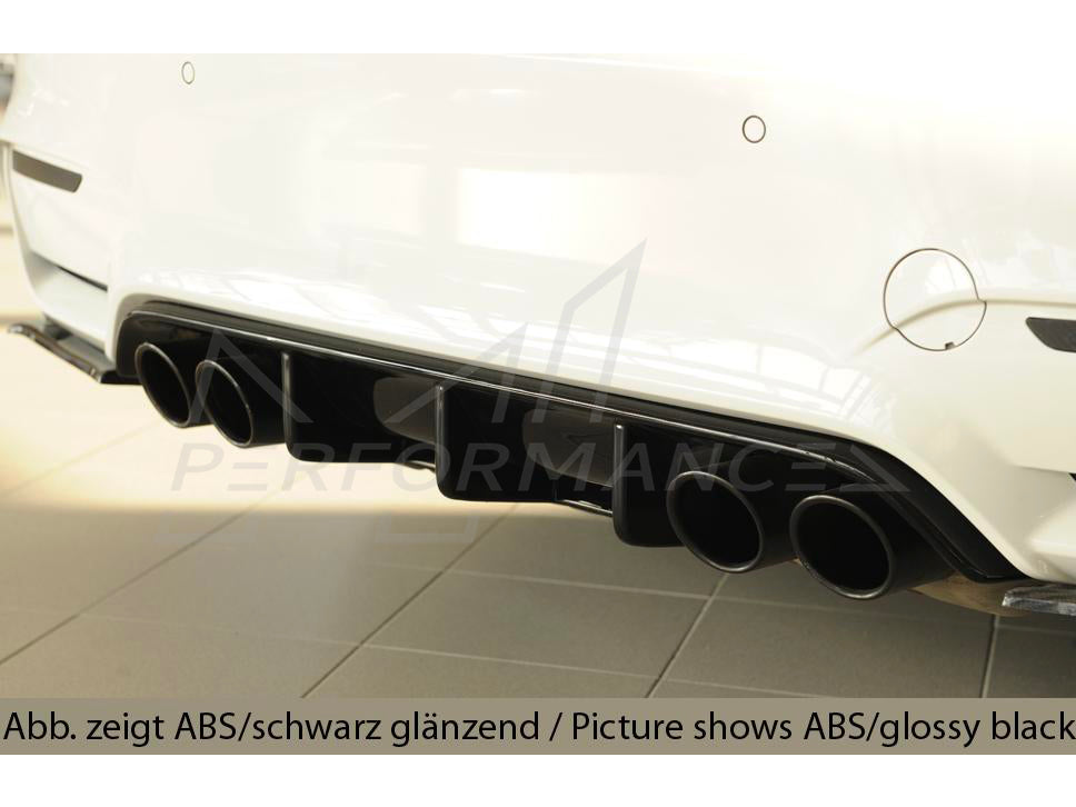 Rieger BMW F80 F82 F83 Rear Bumper Diffuser (M3 & M4) - ML Performance EU