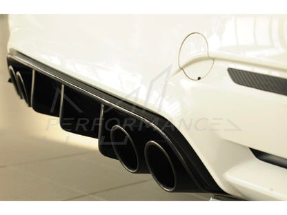 Rieger BMW F80 F82 F83 Rear Bumper Diffuser (M3 & M4) - ML Performance EU