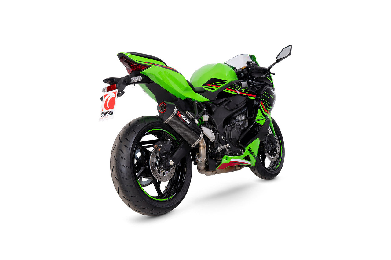 Scorpion RKA146CEO Serket Parallel Slip-on Carbon Fibre Sleeve ZX-4RR - 2023