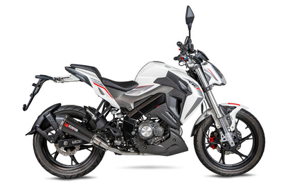 Scorpion RKE50CEO Serket Taper Full System Carbon Fibre Sleeve - RKF 125 Euro 4 Model - 2019