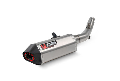 Scorpion RSI128SEO Serket Parallel Slip-on Stainless Steel Sleeve - GSX-R600 / GSX-R750 - 2006