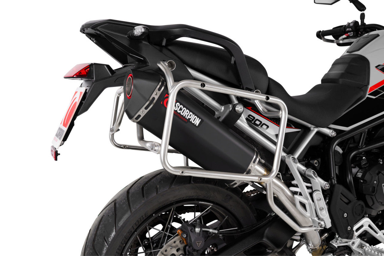 Scorpion RTR95BCER Serket Parallel Slip-on - Black Ceramic Sleeve - Triumph Tiger 900 (all Variants) 2024-2025