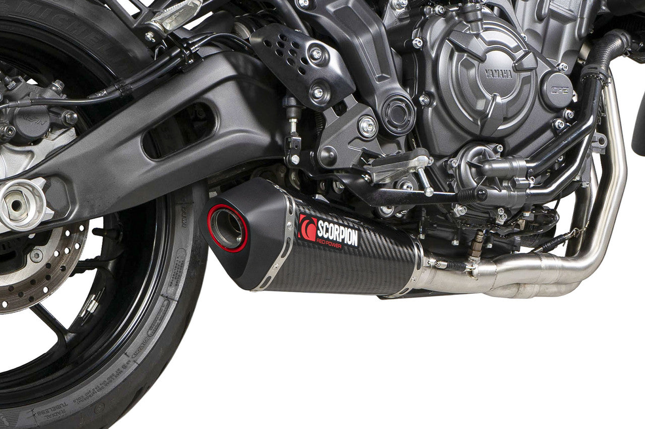 Scorpion RYA121SYSCEO Serket Taper Full System Carbon Fibre Sleeve - MT-07 - 2022