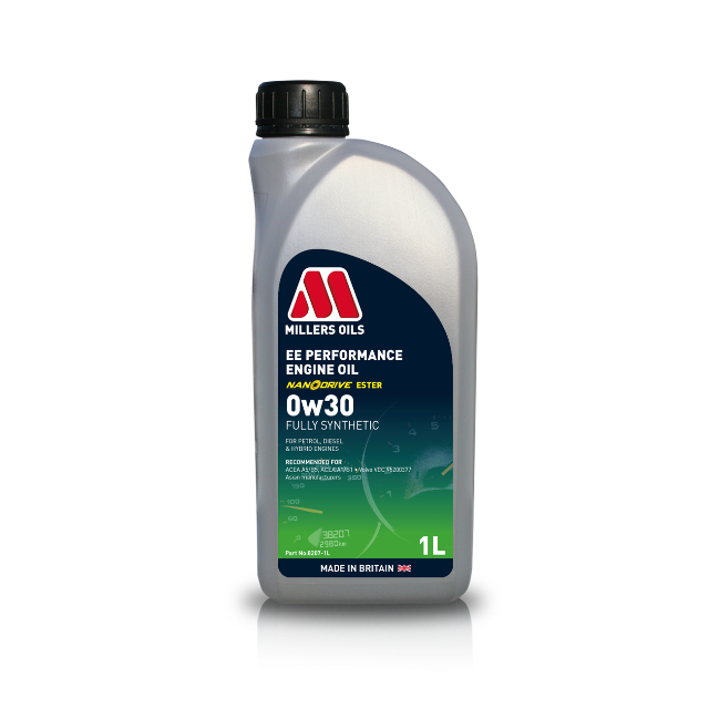Millers Oils 8207JEP EE Performance 0w-30 Fully Synthetic Engine Oil 1L