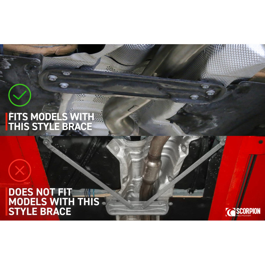 Scorpion SBM105B Exhaust Tunnel Brace