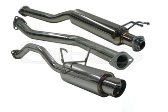 Catback System Stainless Steel G55 (Civic 01-05 2dr) | ML Performance Car Parts