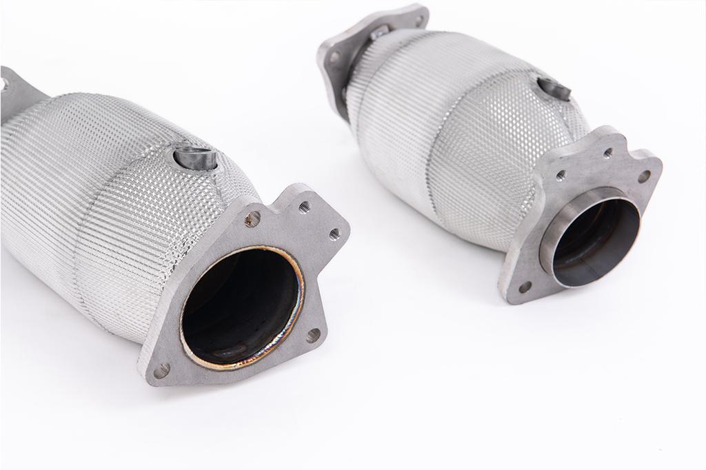 MillTek-SSXCH111-Hi-Flow Sports Cats HJS HQ 200CPSI Cats (With Heat Wrap) | ML Performance Car Parts