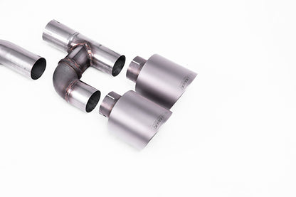 Milltek SSXVW699 Volkswagen Cat Back Golf R Style - Road+ With Titanium Gt-115 Tips (Inc. Golf)