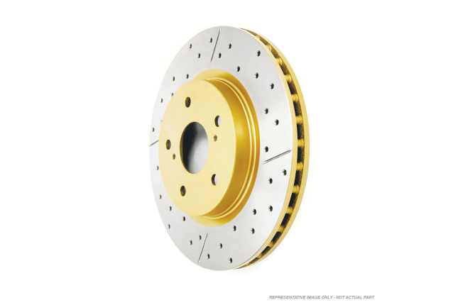 DBA-563X  Street Series XGold Brake Rotor; Rear | ML Performance Car Parts