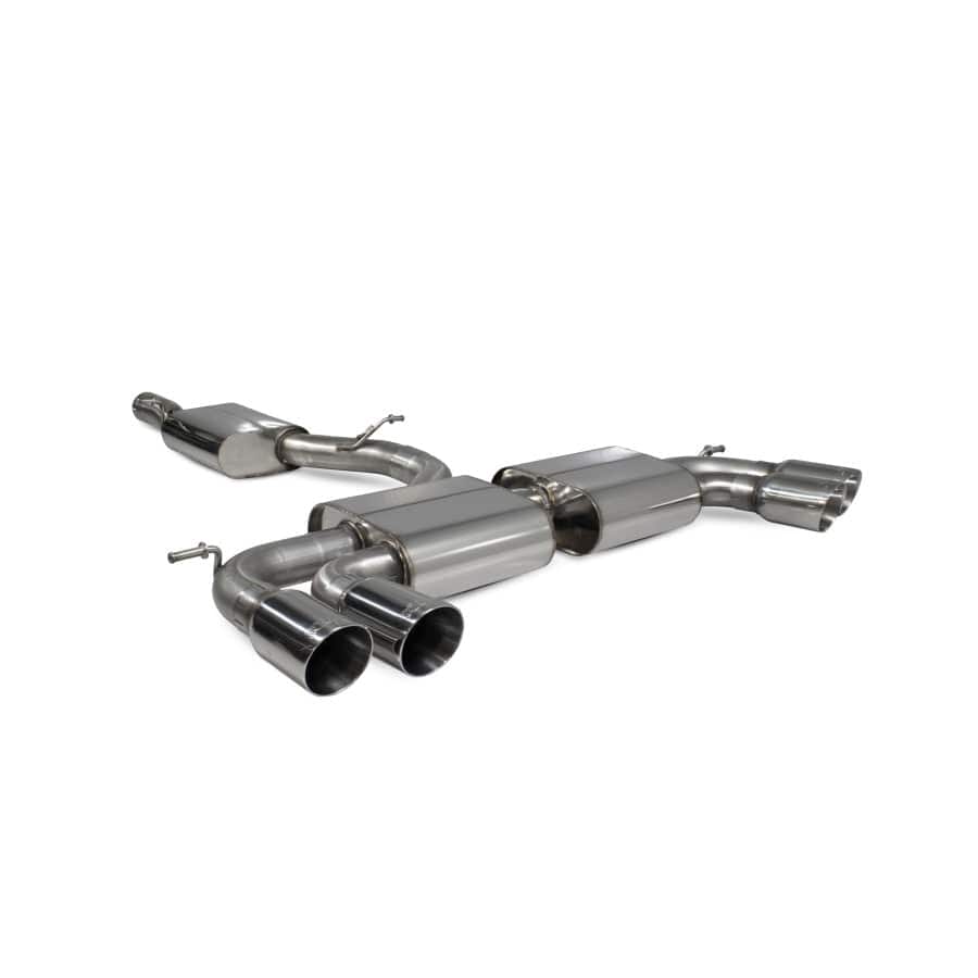Scorpion Audi S3 2.0T 8V Resonated Cat-back Exhaust System - ML Performance EU
