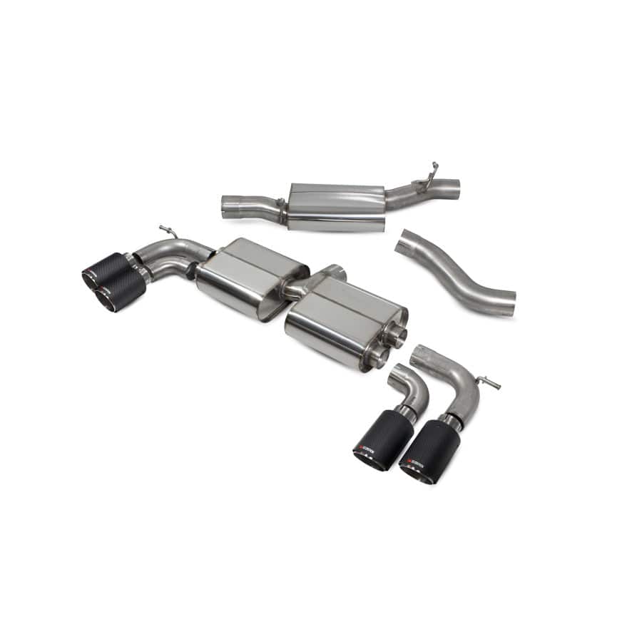 Scorpion Audi S3 2.0T 8V Resonated Cat-back Exhaust System - ML Performance EU