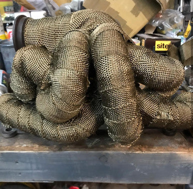 Exoracing Titanium or Carbon Exhaust Wrap