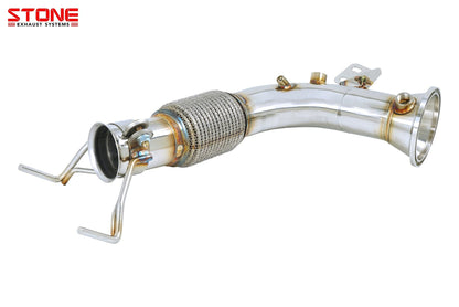 Stone Exhaust BMW B48E F40 F44 Catless Downpipe (M135ix & M235ix) | ML Performance EU