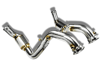 Stone Exhaust Mercedes-Benz AMG W/C/S205 C63S Eddy Catalytic Downpipe - ML Performance EU