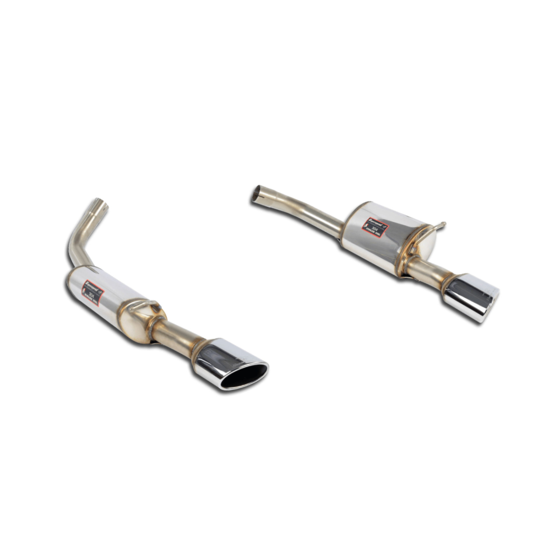 Supersprint Jaguar XKR 4.2l Supercharged Rear Exhaust Mufflers - Left & Right - ML Performance EU