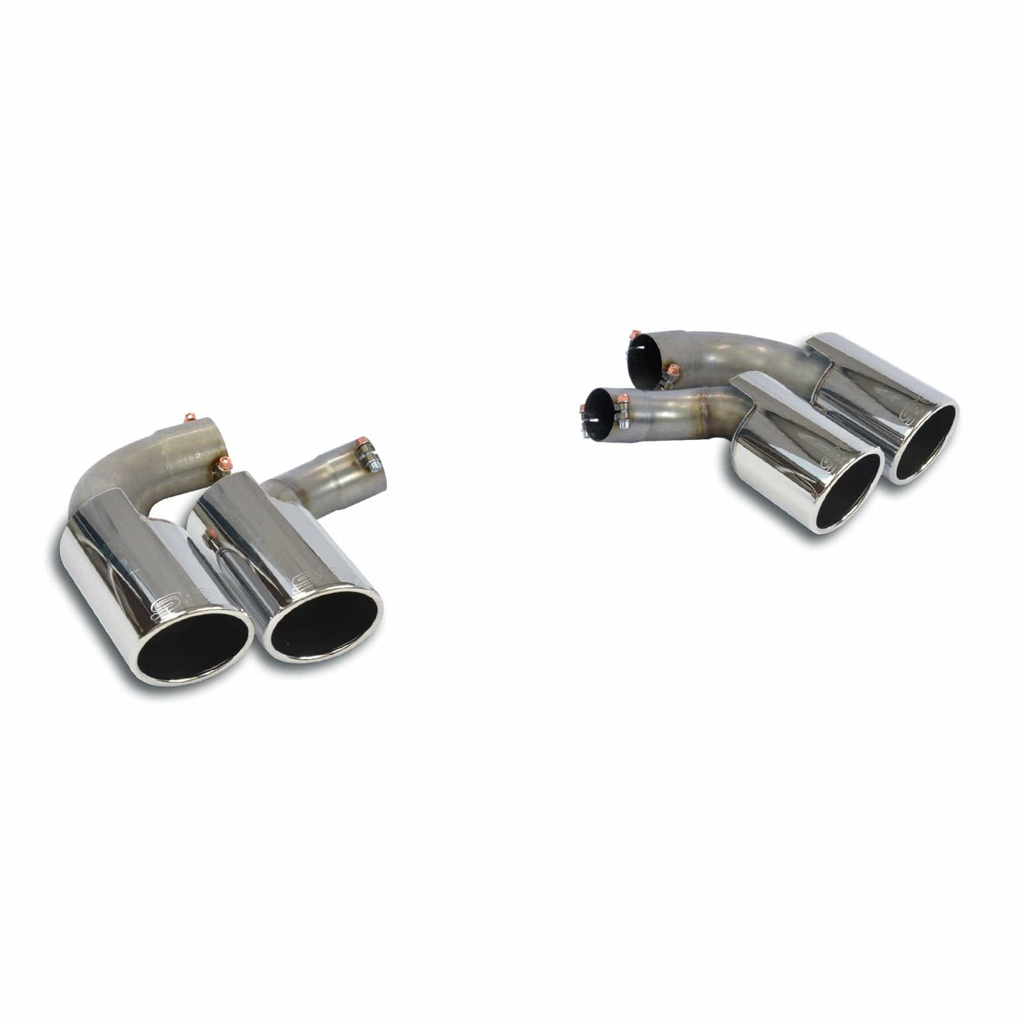 Supersprint Porsche 536 Cayenne Coupe Turbo Endpipe kit (Right & Left) - ML Performance EU
