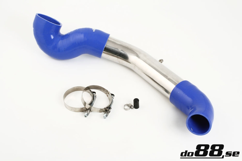 DO88 TR-X70R-UD-B Volvo S60R V70R 04-07 Lower Intercooler pipe, Blue