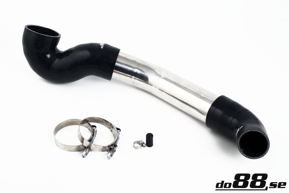 DO88 TR-X70R-UD-S Volvo S60R V70R 04-07 Lower Intercooler pipe, Black