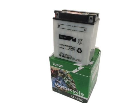 Lucas YB12AA 12Ah Motor Cycle Battery