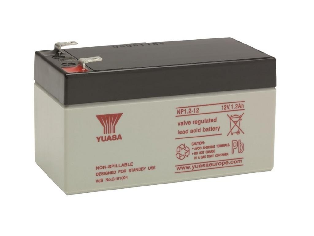 Yuasa NP1.2-12 12V 1.2Ah Start Stop Auxiliary Battery - ML Performance EU