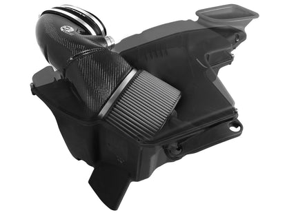 aFe BMW E90 Magnum FORCE Stage-2 Black/Carbon Fiber Cold Air Intake (M3) - ML Performance UK