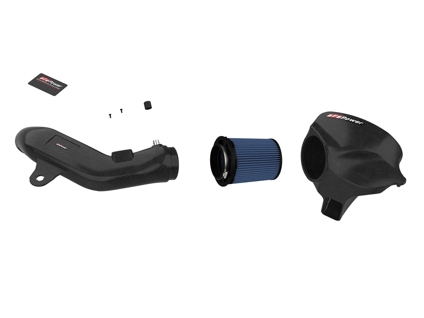 aFe BMW F87 M2 Black Series Momentum Carbon Fiber Cold Air Intake System with Pro 5R Filter - ML Performance EU
