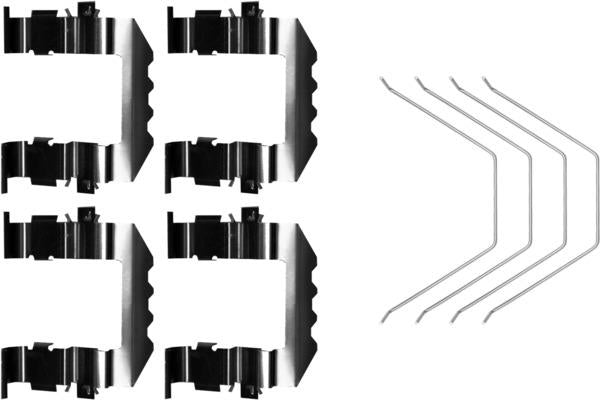 TEXTAR 82549700 Brake Pad Fitting Kit