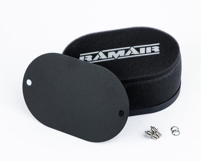 Ramair RS2V2-245-403 Carburettor Foam Air Filter with Blank Baseplate - 65mm Internal Height