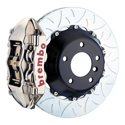 Brembo 2P-.8062A 4-Piston Billet Monobloc Calipers  345mm (13.6'') 2-Piece Discs Brake Disc (Rear)
