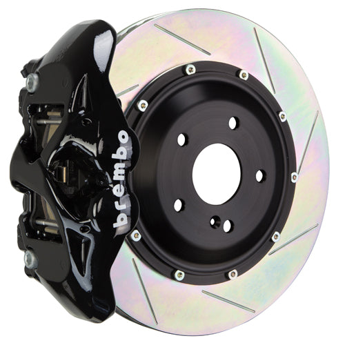 Brembo 2S-.9001A 4-Piston Cast Monobloc Calipers  380x28mm (15'') 2-Piece Discs Brake Disc (Rear)