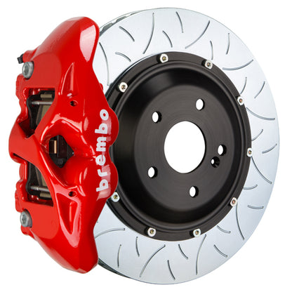 Brembo 2S-.9022A 4-Piston Cast Monobloc Calipers  380mm (15'') 2-Piece Discs Brake Disc (Rear)