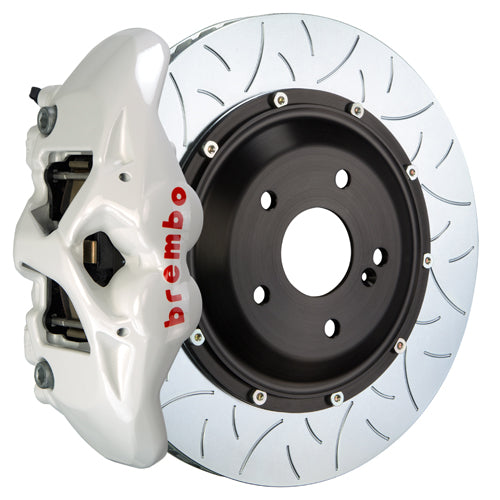 Brembo 2S-.9001A 4-Piston Cast Monobloc Calipers  380x28mm (15'') 2-Piece Discs Brake Disc (Rear)