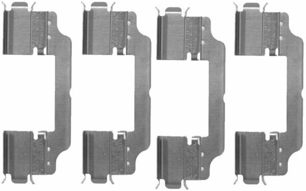 TEXTAR 82073300 Brake Pad Fitting Kit