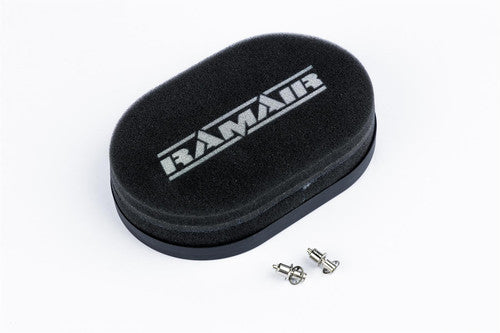 Ramair RS2V2-240-401 Carburettor Foam Air Filter with Baseplate to fit Weber 40 IDF - 25mm Internal Height