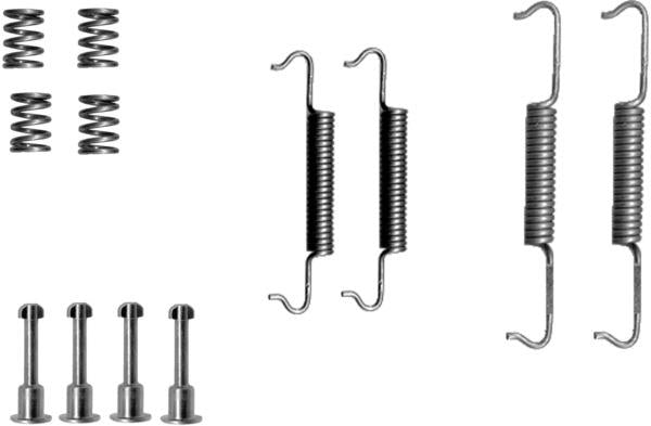 TEXTAR 97012500 Brake Shoe Fitting Kit