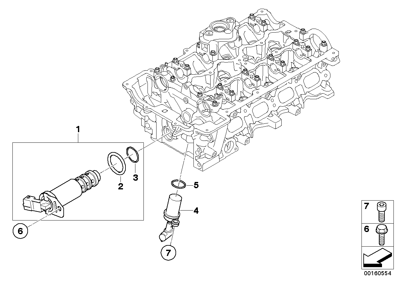 Genuine BMW 11367584115 E90 E92 Solenoid Valve (Solv) (Inc. 118i, 320i & 116i 2.0) | ML Performance EU Car Parts
