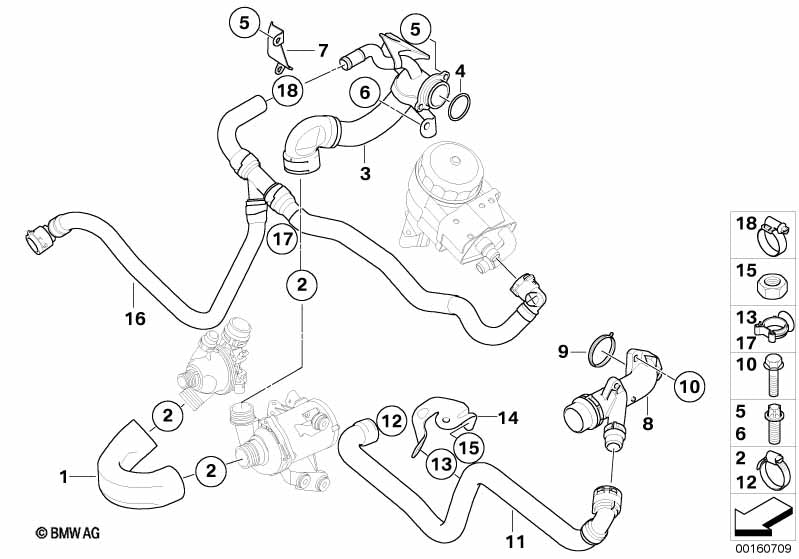 Genuine BMW 07129902813 Torx Screw M6X16-ZNNIV SI | ML Performance EU Car Parts