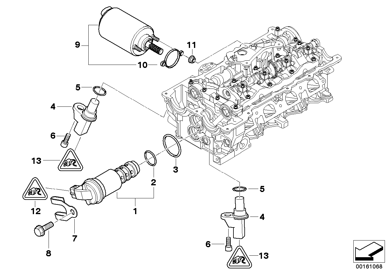 Genuine BMW 12147518628 Camshaft Position Sensor | ML Performance EU Car Parts