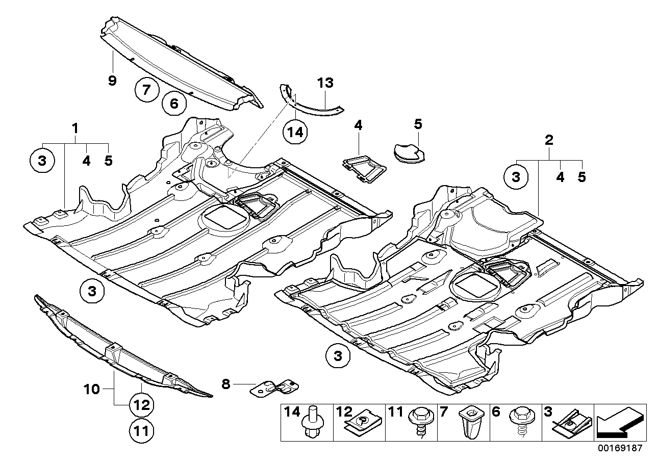 Genuine BMW 51757128503 Radiator Seal | ML Performance EU Car Parts